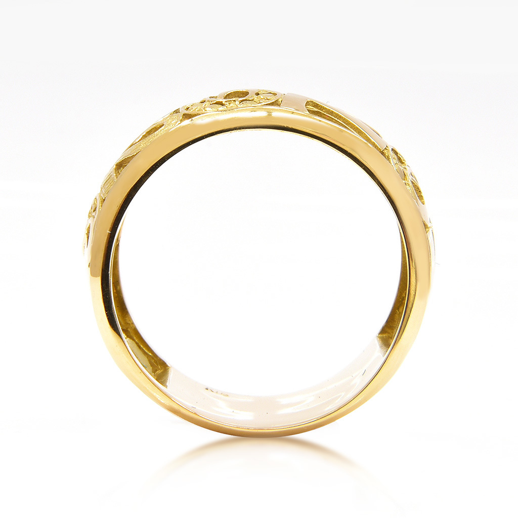 アラビア数字の指輪