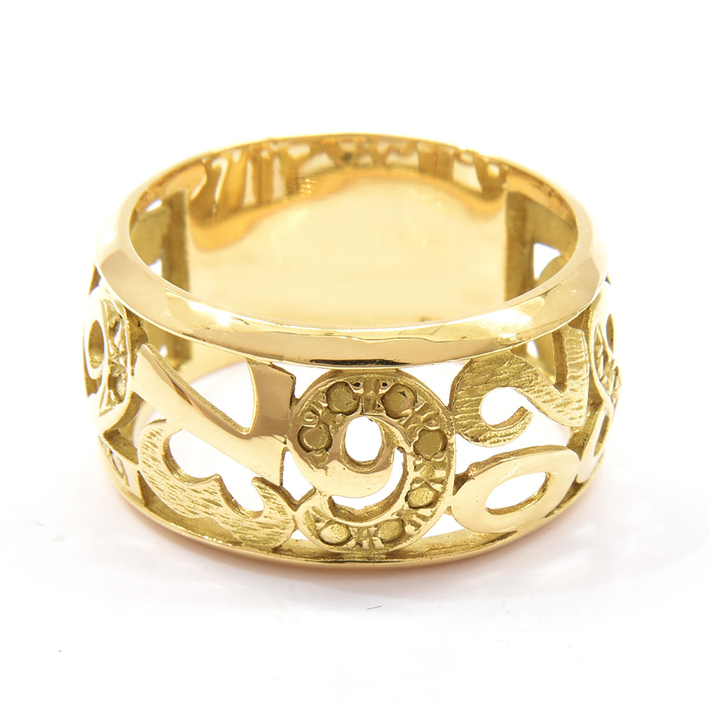 アラビア数字の指輪