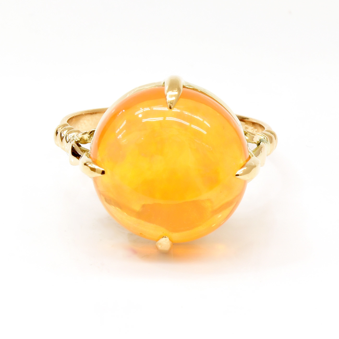 ファイアーオパールリング