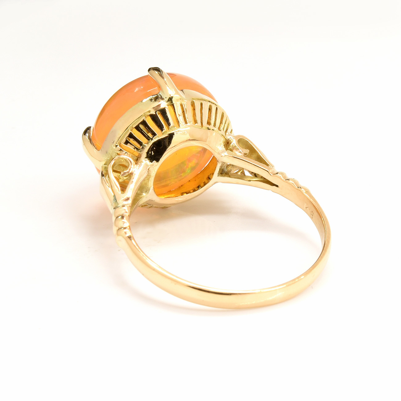 ファイアーオパールリング