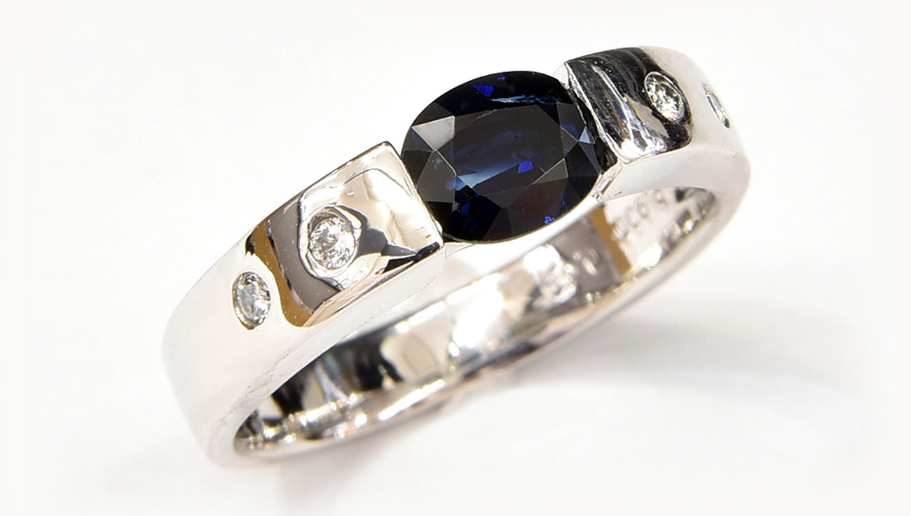 サファイアリング