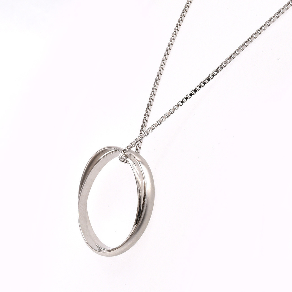 2連リングネックレス